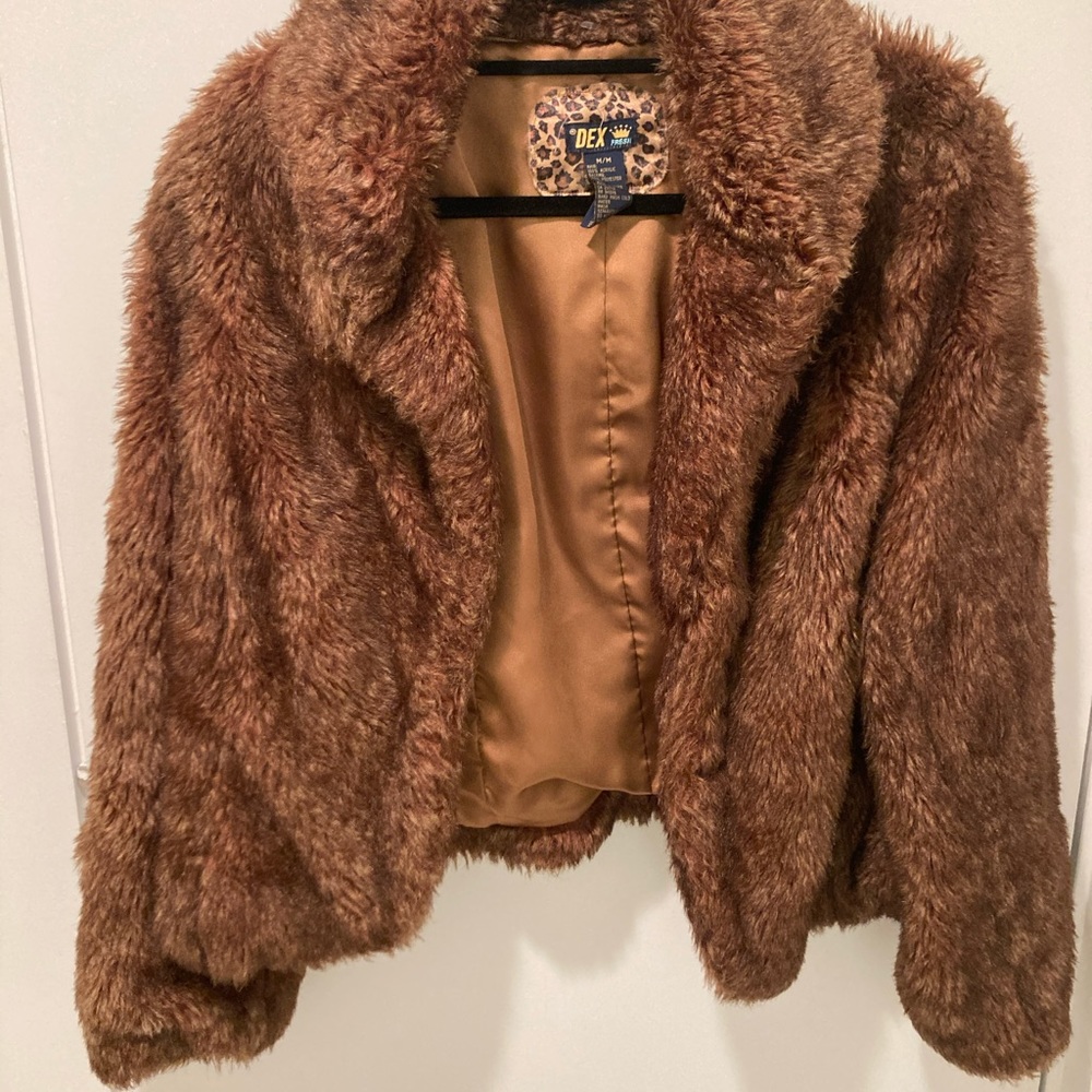Dex Faux Fur Jacket sz. M
